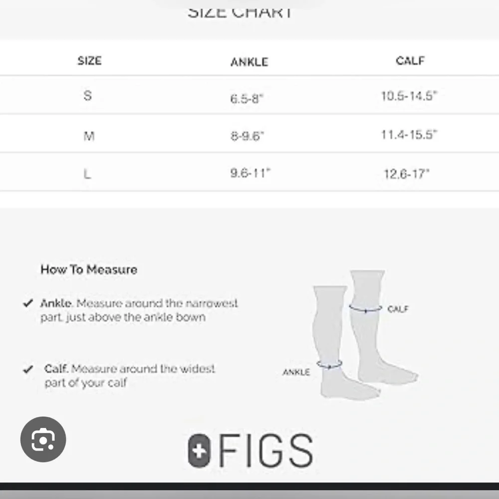 FIGS 100% Awesome compression blue white medical series  Patterned socks S